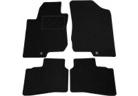 Alfombrillas de coche compatibles con Hyundai i30 2009-2012 4 piezas