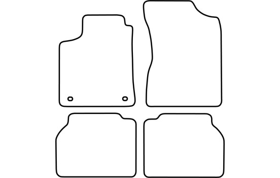 Alfombrillas de coche compatibles con Hyundai Sonata 1997-1999, Imagen 2