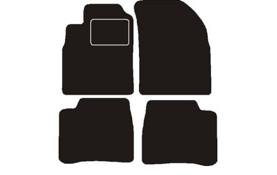 Alfombrillas de coche compatibles con Hyundai Sonata 2001-2005