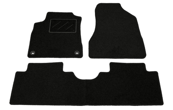 Alfombrillas de coche compatibles con Hyundai Tucson 2004-2010, 3 piezas