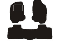 Alfombrillas de coche compatibles con Isuzu D-Max 2010 - 2012