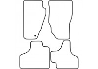 Alfombrillas de coche compatibles con Jeep Liberty 2008-