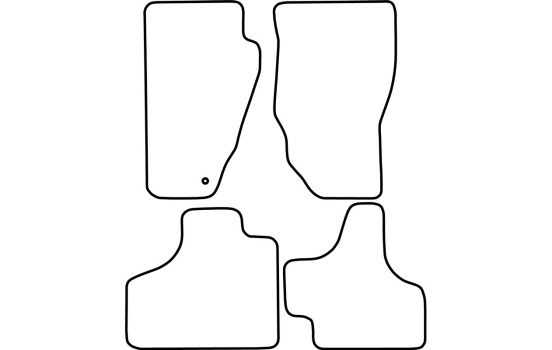 Alfombrillas de coche compatibles con Jeep Liberty 2008-