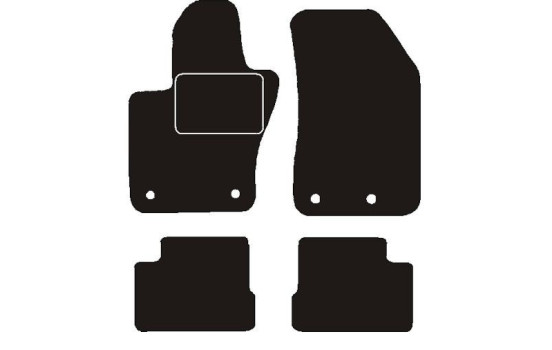 Alfombrillas de coche compatibles con Jeep Renegade 2014 -