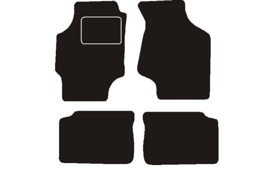 Alfombrillas de coche compatibles con Kia Shuma 2001-2004