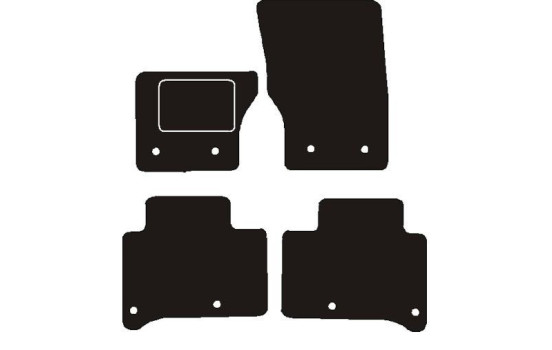 Alfombrillas de coche compatibles con Land Rover Range Rover Sport 2013 -