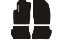 Alfombrillas de coche compatibles con Mazda 2 2005 - 2007