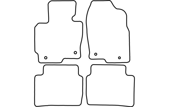 Alfombrillas de coche compatibles con Mazda CX-5 2012-, Imagen 2