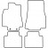 Alfombrillas de coche compatibles con Mercedes Clase B 2005-2012 (Manual), Miniatura 2