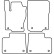 Alfombrillas de coche compatibles con Mercedes ML W166 2012-, Miniatura 3