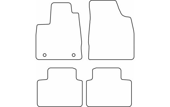 Alfombrillas de coche compatibles con MG 3 Hybrid+ 2024-, Imagen 2