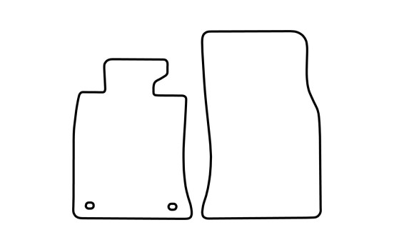 Alfombrillas de coche compatibles con Mini Roadster R59 2010-