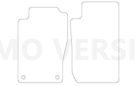 Alfombrillas de coche compatibles con Nissan Patrol GR 1997-2013 3 puertas 2 puertas, Imagen 2