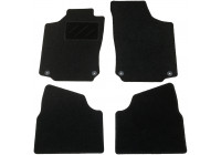 Alfombrillas de coche compatibles con Opel Corsa C 2001-2005, 4 piezas