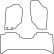 Alfombrillas de coche compatibles con Opel Frontera 1998-2004