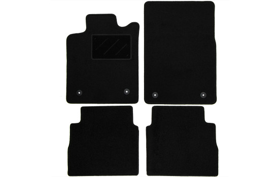 Alfombrillas de coche compatibles con Opel Signum 4 piezas