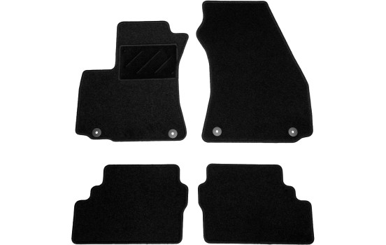 Alfombrillas de coche compatibles con Opel Zafira A 2003-2005 4 piezas