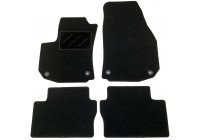 Alfombrillas de coche compatibles con Opel Zafira B 2005-2011, 4 piezas