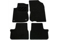 Alfombrillas de coche compatibles con Peugeot 208 2012 - 4 piezas