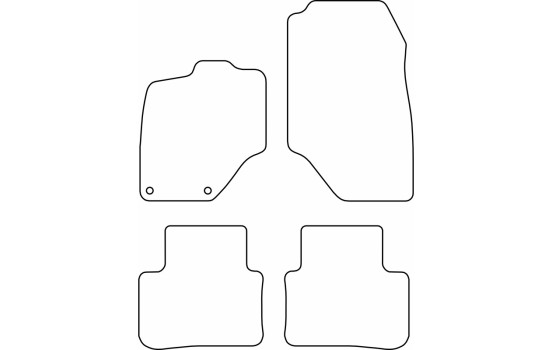 Alfombrillas de coche compatibles con Peugeot 5008 III Hybrid y e-5008 2024-, Imagen 2