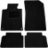 Alfombrillas de coche compatibles con Peugeot 508 2011-2018 4 piezas