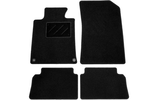 Alfombrillas de coche compatibles con Peugeot 508 2011-2018 4 piezas