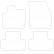 Alfombrillas de coche compatibles con Range Rover Evoque 2011-2019, 4 piezas, Miniatura 2