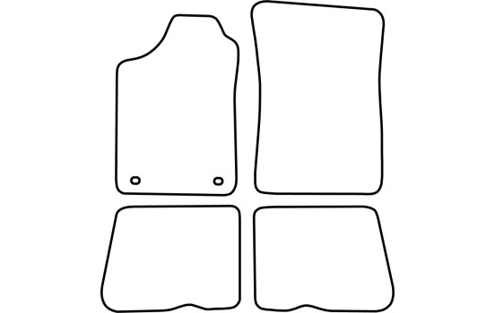 Alfombrillas de coche compatibles con Renault 19 1988-1996, Imagen 2