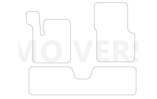 Alfombrillas de coche compatibles con Renault Avantime 2001-2003 - 3 piezas, Imagen 2