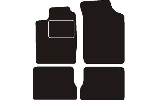 Alfombrillas de coche compatibles con Renault Clio 2001 - 2005