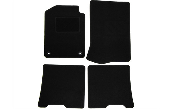 Alfombrillas de coche compatibles con Renault Kangoo 2002-2007, juego de 4
