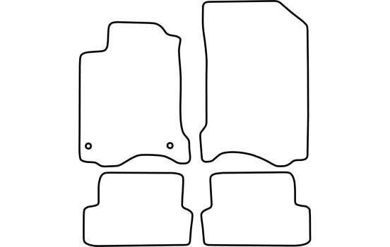 Alfombrillas de coche compatibles con Renault Laguna Coupe 2009-, Imagen 2