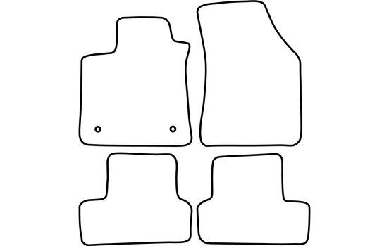 Alfombrillas de coche compatibles con Renault Megane IV 5 puertas 2016-, Imagen 2