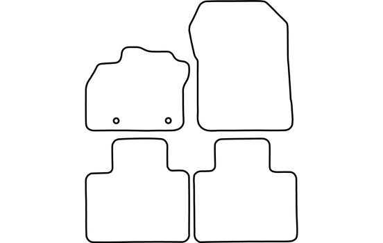 Alfombrillas de coche compatibles con Renault Zoe 2013-, Imagen 2