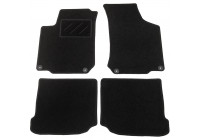 Alfombrillas de coche compatibles con Seat León, Toledo 2000-2005 4 piezas