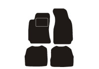 Alfombrillas de coche compatibles con Skoda Superb i 2001-2007