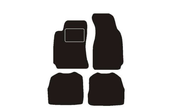 Alfombrillas de coche compatibles con Skoda Superb i 2001-2007