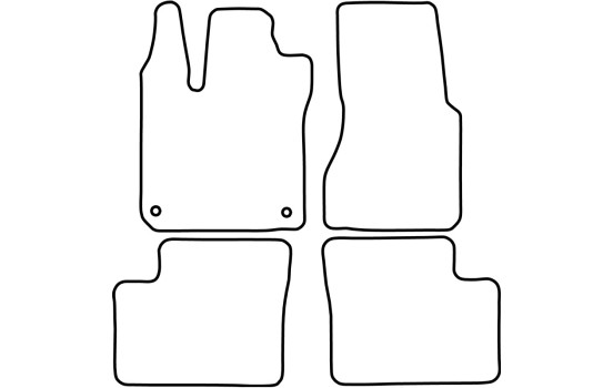Alfombrillas de coche compatibles con Smart ForTwo II 2007-, Imagen 3
