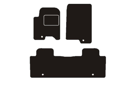 Alfombrillas de coche compatibles con Ssangyong Rexton 2018-