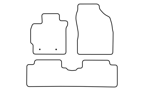 Alfombrillas de coche compatibles con Toyota Auris 2007-2012, Imagen 2