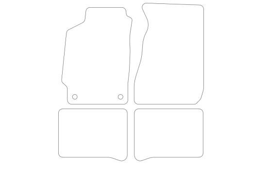 Alfombrillas de coche compatibles con Toyota Celica 1990-1994, 4 piezas, Imagen 2