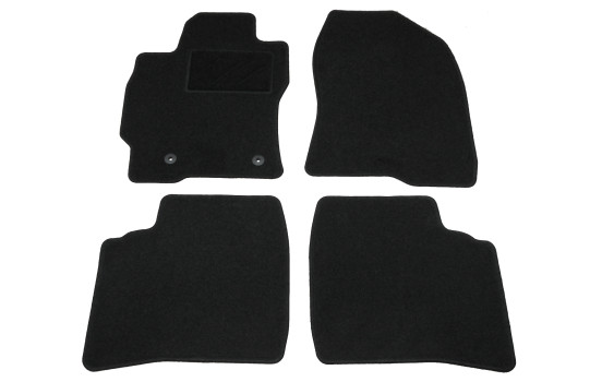 Alfombrillas de coche compatibles con Toyota Prius 2005-2009, 4 piezas