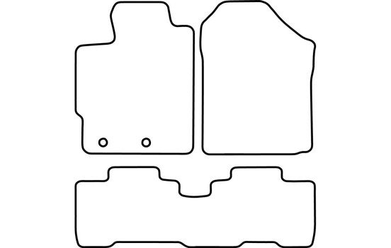 Alfombrillas de coche compatibles con Toyota Verso S 2011-, Imagen 2