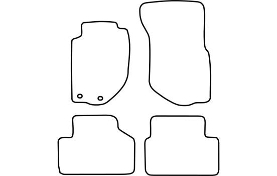 Alfombrillas de coche compatibles con Volvo 740/960 1984-1997, Imagen 2