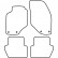 Alfombrillas de coche compatibles con Volvo S70/V70 1997-2001, Miniatura 2