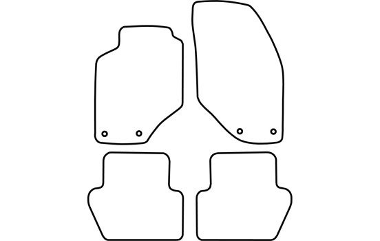 Alfombrillas de coche compatibles con Volvo S70/V70 1997-2001, Imagen 2
