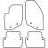 Alfombrillas de coche compatibles con Volvo S80/V80 1998-2006, Miniatura 2