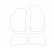 Alfombrillas de coche compatibles con VW Passat B5 2004-2005, 4 piezas, Miniatura 2