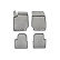 Alfombrillas de goma aptas para Citroën C4 y C4 X, Peugeot 2008 2020+