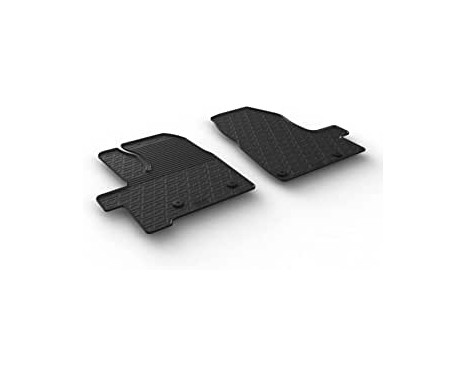 Alfombrillas de goma aptas para Ford Tourneo Custom/Passenger 2018-